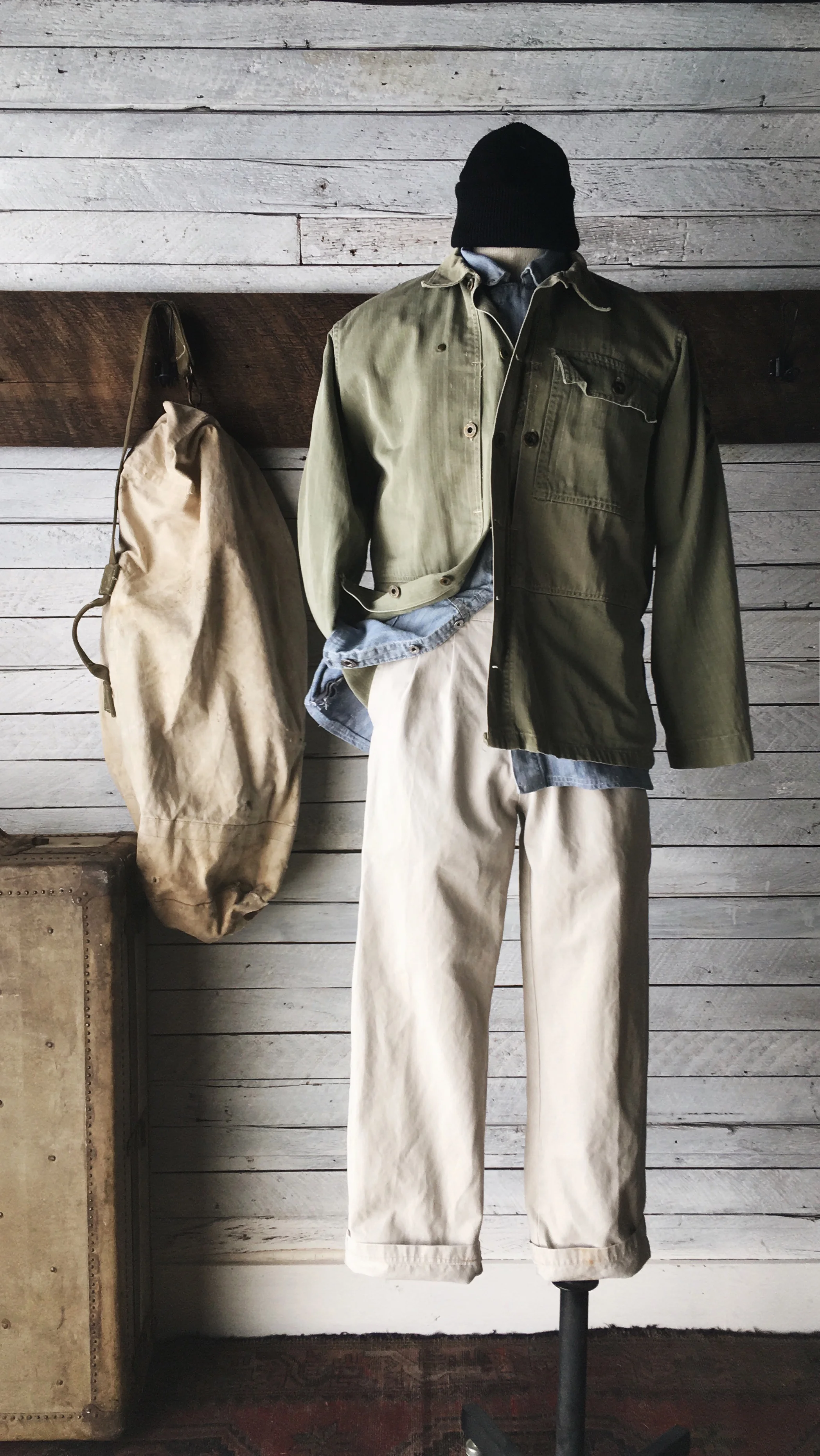 WWII USMC HBT P-44 — Velour